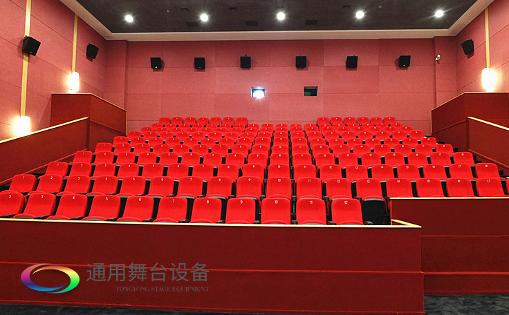 舞臺阻燃幕布通用舞臺扛起建設(shè)單位責(zé)任，加強(qiáng)檢查監(jiān)管，落實(shí)“3個100%”要求！東莞市工人文化宮工人電影院改造工程順利完工