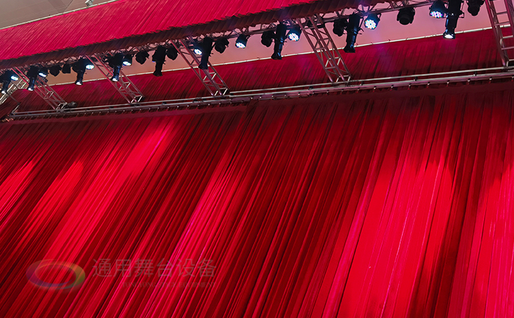 學(xué)校禮堂、報告廳 大型舞臺阻燃幕布廠家定做